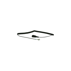 Jabra GN8000 Quick Disconnect (QD) Coiled Bottom Cord