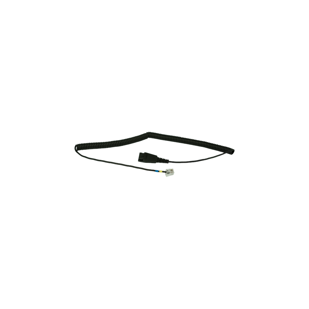 Jabra GN8000 Quick Disconnect (QD) Coiled Bottom Cord